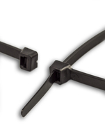 4" 18LB HEAT STABILIZED BLACK CABLE TIES